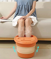Массажная складная ванночка для ног