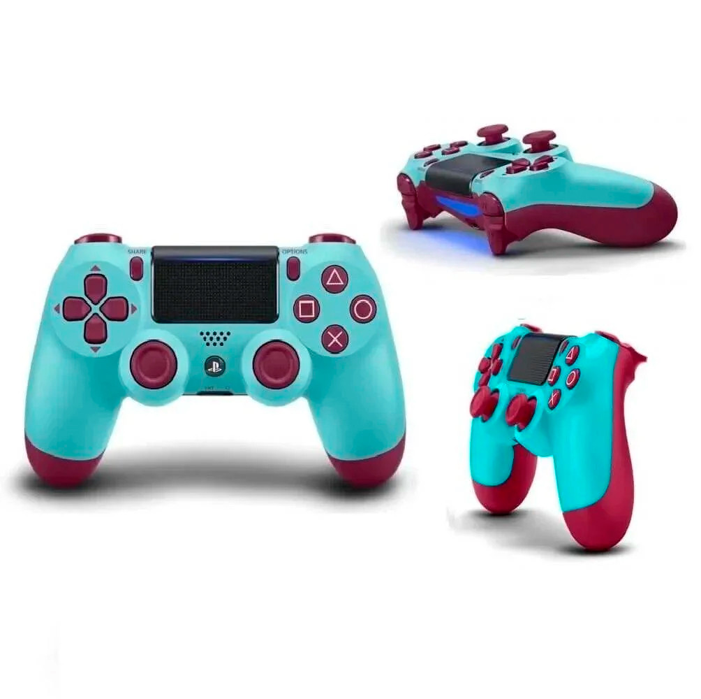 Геймпад DualShock 4 для PS4 berry blue (Бирюзовый) - фото 2 - id-p183313540