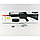 Детская игровая пневматическая винтовка М16ВА с мишенью, пулями и очками для игры детей, мальчиков, подростков, фото 2