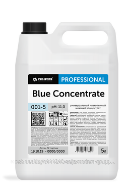 Универсальный низкопенный моющий концентрат 001-5 Blue Concentrate, 5л - фото 1 - id-p183316875