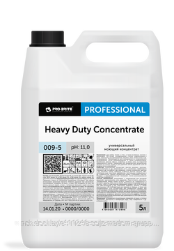 Универсальный моющий концентрат 009-5 Heavy Duty Concentrate, 5л - фото 1 - id-p183316880
