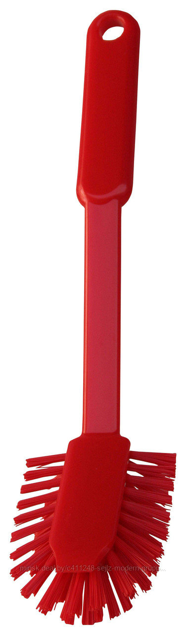 Щетка с ручкой средней жесткости, красная - фото 1 - id-p183317428