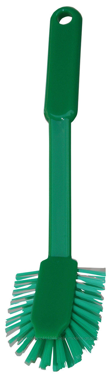 Щетка с ручкой средней жесткости, зеленая - фото 1 - id-p183317430