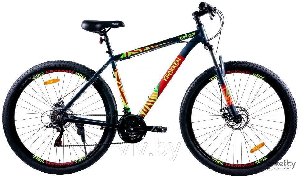 Велосипед KRAKKEN Barbossa 18 серый 2021 4810310015030 - фото 1 - id-p183318217