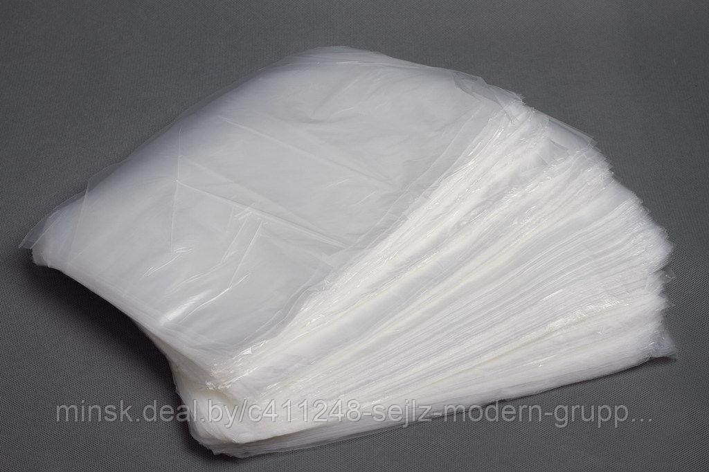 Пакет полиэтиленовый прозрачный 550 х 750 мм/50 мкм для пищевых продуктов - фото 1 - id-p183317311