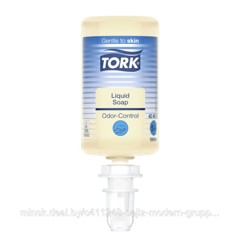 Tork нейтрализующее запах жидкое мыло для мытья рук 1000 мл, арт. 424011 - фото 1 - id-p183317313