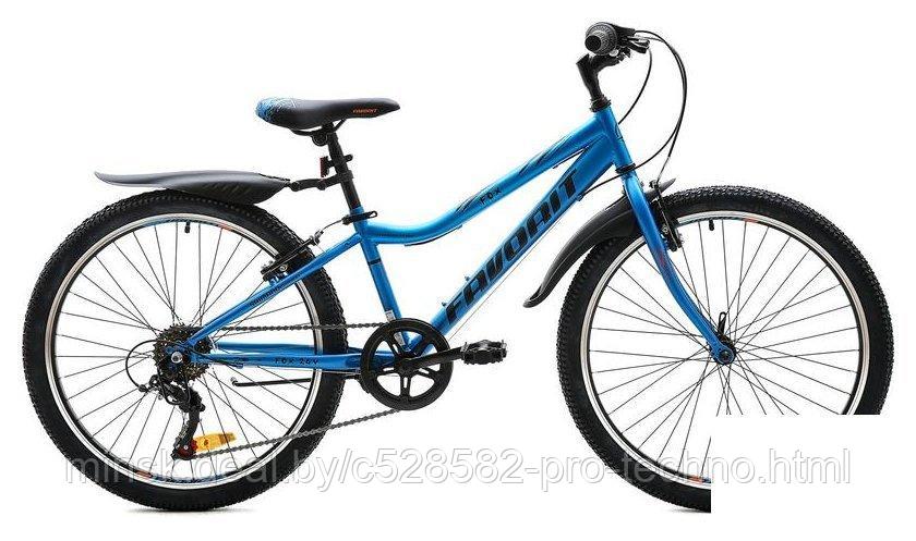 Велосипед Favorit FOX 24 V 2020 (синий)