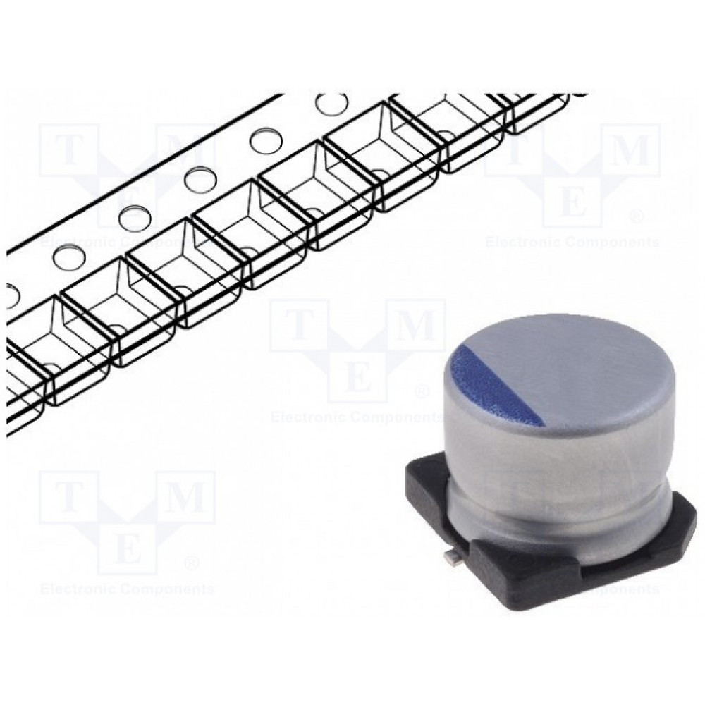 Конденсатор полимерный 1200мкФ 4ВDC SAMWHA FA0G128M10126VR (FA0G128M10126VR)