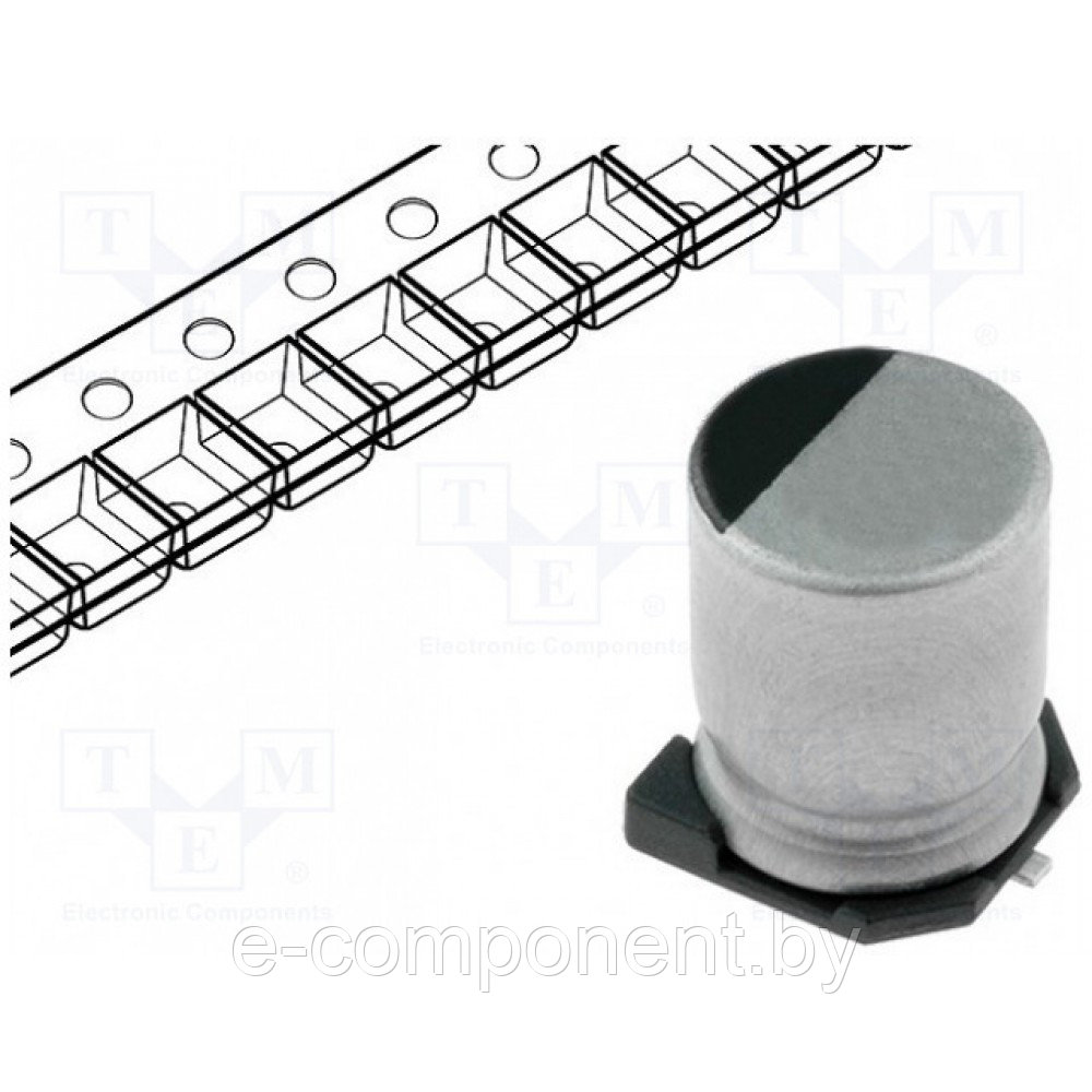 Конденсатор электролитический SMD SAMWHA RC0J226M04005VR (RC0J226M04005VR)