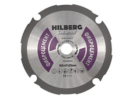 Диск пильный 165х20 мм по фиброцементу HILBERG Industrial
