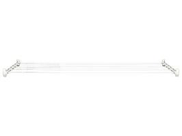 Сушилка для белья алюминиевая 0,6 м, с передвижными верёвками, PERFECTO LINEA