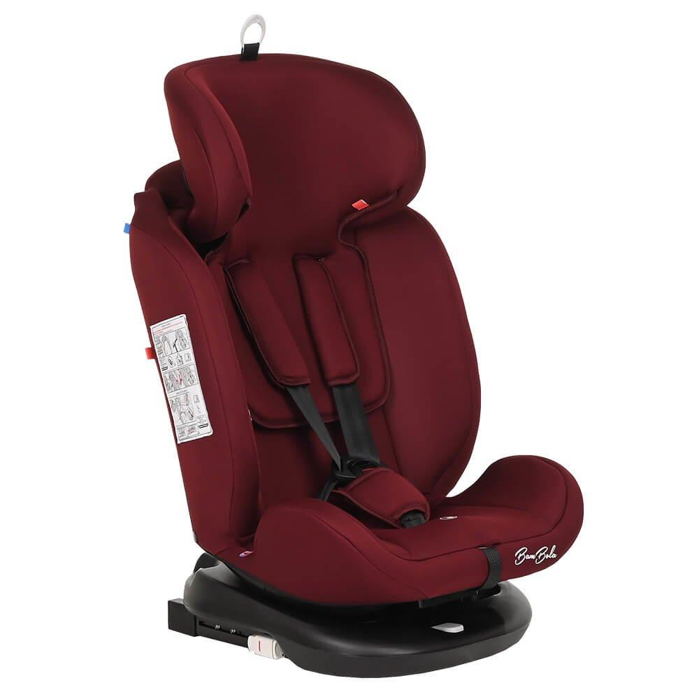 Автокресло Bambola Minori 0-36 кг ISOFIX Темно/Красный KRES3559 - фото 8 - id-p183357547