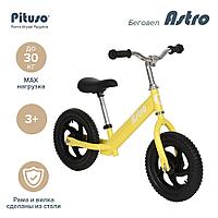 Беговел PITUSO Astro колеса EVA 12" Yellow/Желтый