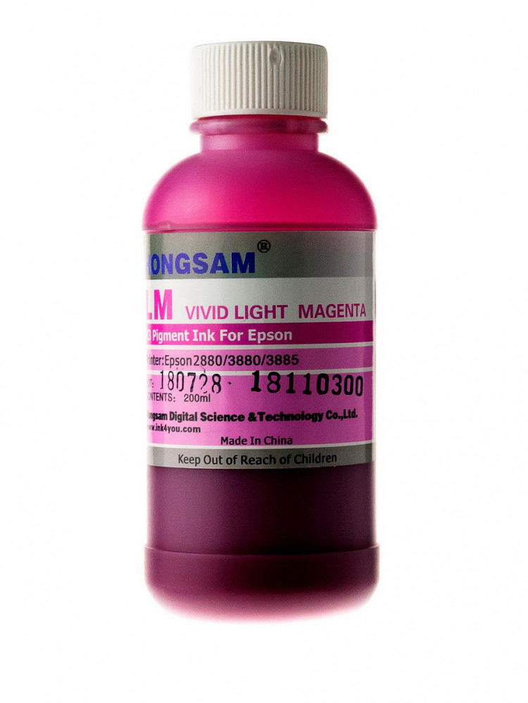 Чернила Hongsam Ultrachrome для широкоформатных принтеров Epson Pro 7900, 200 мл [SM] (Фиолетовый (Violet)) - фото 10 - id-p183357699