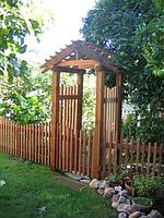 Пергола-арка садовая деревянная "Дачная Люкс №39"