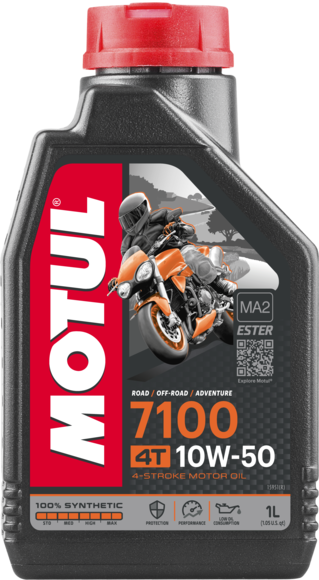 Масло моторное синтетика Motul 7100 10W50 4T, 1 литр