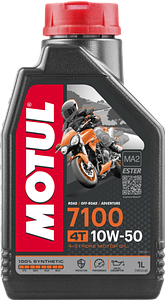 Масло моторное синтетика Motul 7100 10W50 4T, 1 литр