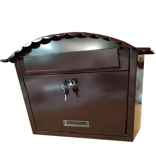 Ящик почтовый YL0011E коричневый 380х360х135 мм - фото 1 - id-p183364680