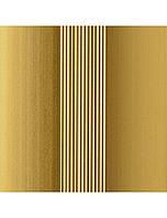 Порог алюминиевый DOMOLETTI полукруглый, 38 мм, 1,8 м, золото матовое