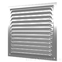 Решетка вентиляционная оцинкованная с сеткой 200х200 сталь ( 2020МЦ)