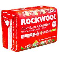 Плита теплоизоляционная Rockwool Лайт Баттс Скандик 800x600х50 мм