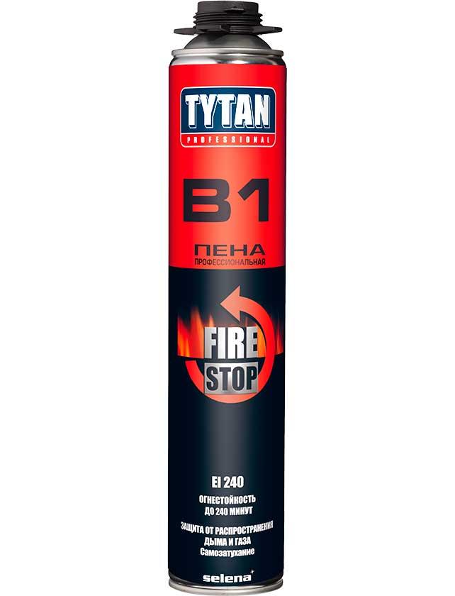 Пена монтажная Tytan Professional В1 огнестойкая 750 мл - фото 1 - id-p183367165