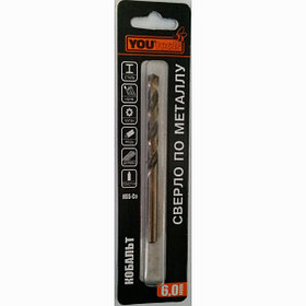 Сверло Yourtools HSS-Co 6,5 х63х101мм 1 шт