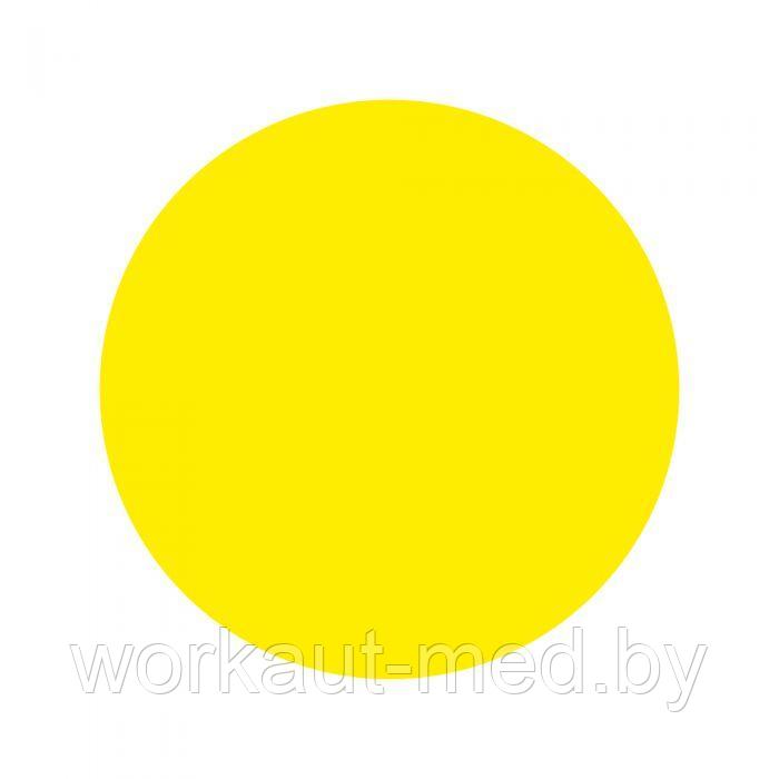Наклейка информационная для слабовидящих Жёлтый круг - фото 1 - id-p183368382