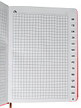 Записная книжка алфавитная НЕОН, 160 стр, 13x18 cм Красный, фото 3