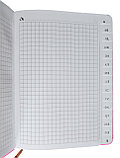 Записная книжка алфавитная НЕОН, 160 стр, 13x18 cм Розовый, фото 3