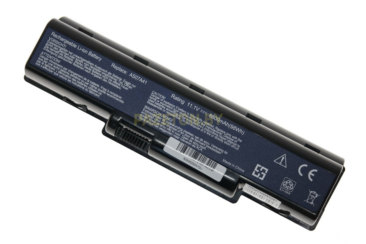 AS2007A аккумулятор для ноутбука li-ion 11,1v 8800mah черный