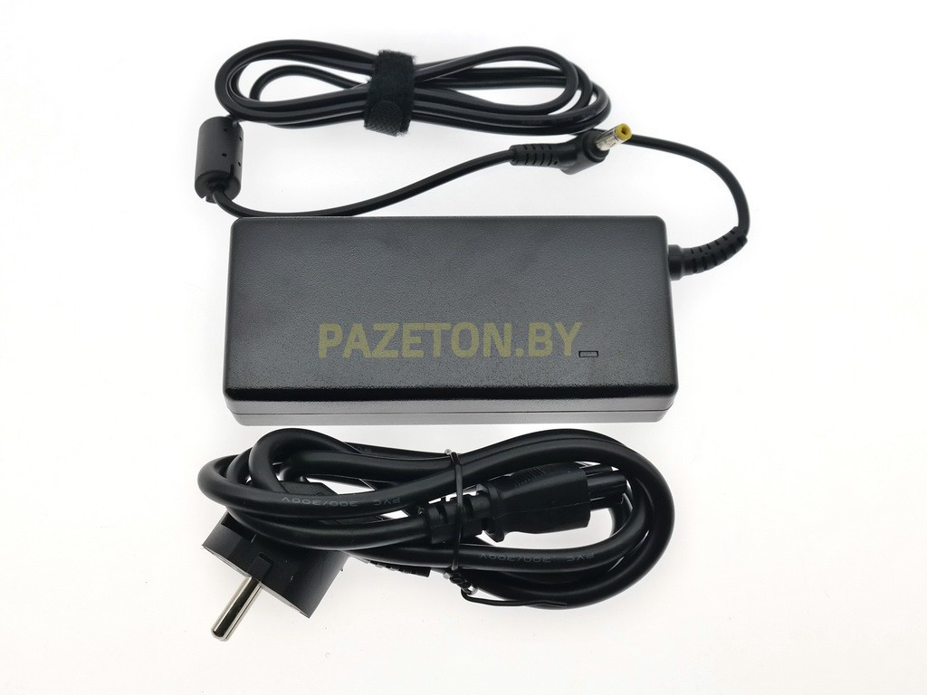Зарядное устройство для ноутбука Asus N75SL N75Y N75YI 5.5x2.5 90w 19v 4,74a под оригинал с силовым кабелем - фото 1 - id-p135122278