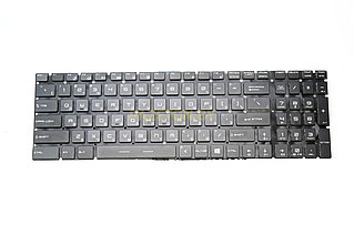 Клавиатура для ноутбука MSI GP62 черная белая  подсветка