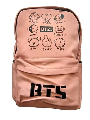 Городской рюкзак BTS Smile (розовый), фото 2