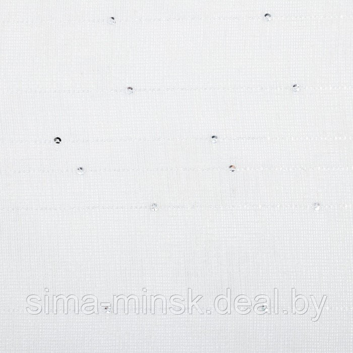 Тюль Этель Shine, на шторной ленте 145х270 см, 70гр/м2 вуаль, 100% п/э - фото 2 - id-p183393770