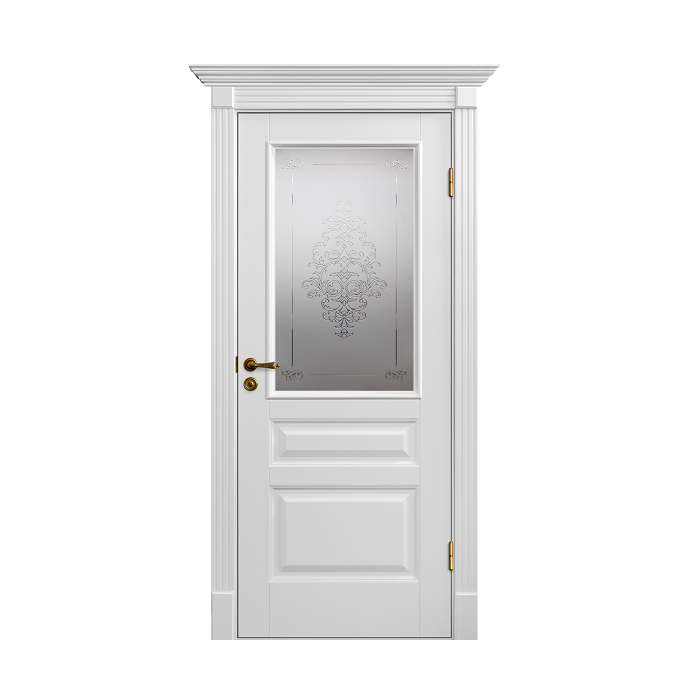 Межкомнатная дверь с покрытием эмаль Авалон 8 (Лувр)