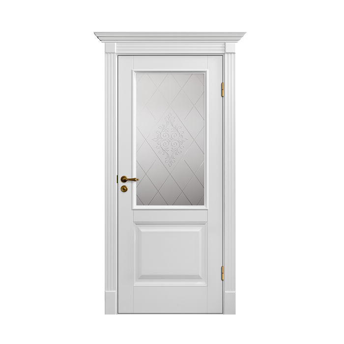 Межкомнатная дверь с покрытием эмаль Авалон 4 (Версаль)