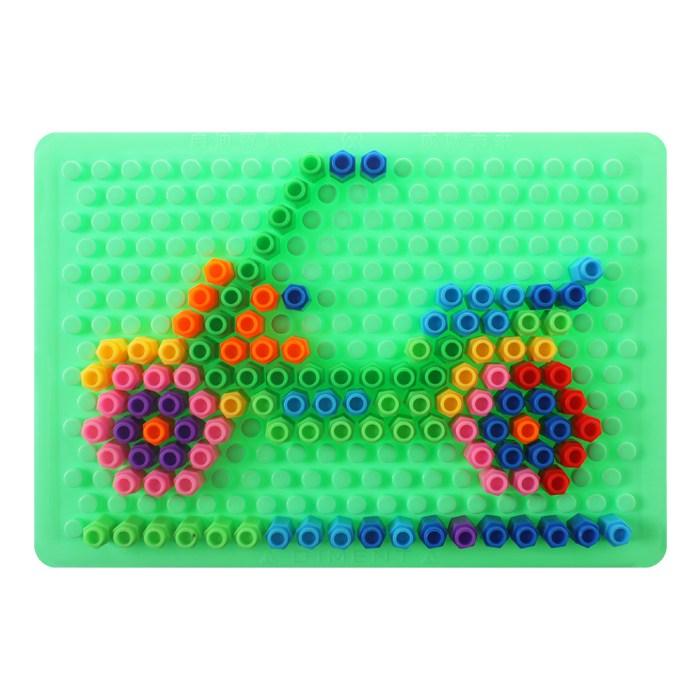 Конструктор детский пластиковый 100 предметов - фото 4 - id-p183421799