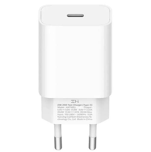 Зарядное устройство XZMI HA716 Type C MFI 20W QC 3.0 PD Apple QC (Европейская версия) - фото 1 - id-p183436285