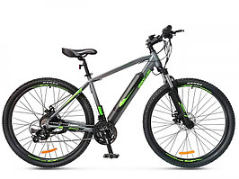 Электровелосипед Green City Ultra MAX серо-зеленый