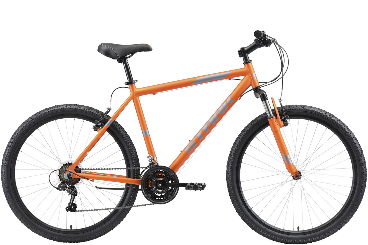 Велосипед Stark Outpost 26.1 V р.18 2021 (оранжевый/серый) - фото 1 - id-p182981834