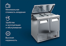 Новинка! Холодильные столы POLAIR с нижним агрегатом в кубическом дизайне.