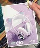 Cat Ear AKS 28 беспроводные наушники со светящимися ушками (цвета разные)), фото 9