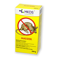 Крысиный яд. Родентицид для борьбы с грызунами Mauzer (200-600г.) MKDS Mauzer