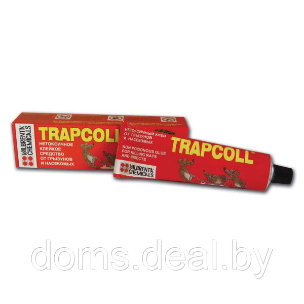 Клей от крупных грызунов и насекомых TRAPCOLL, туба 135г VERBALENTA CHEMICALS 18559 - фото 1 - id-p183457621