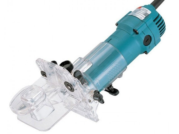Фрезер кромочный MAKITA 3708 F в кор. (440 Вт, цанга 6 мм, 35000 об/мин, подсветка), фото 2