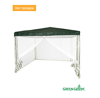 Садовый тент шатер Green Glade 1028 3х3х2,5м полиэтилен
