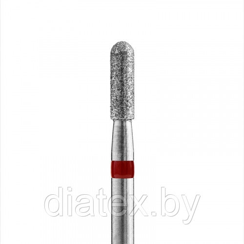 Кристалл, Алмазная фреза (конус закругл.), D1,8, L080, мягкая, 856.104.198.080.018