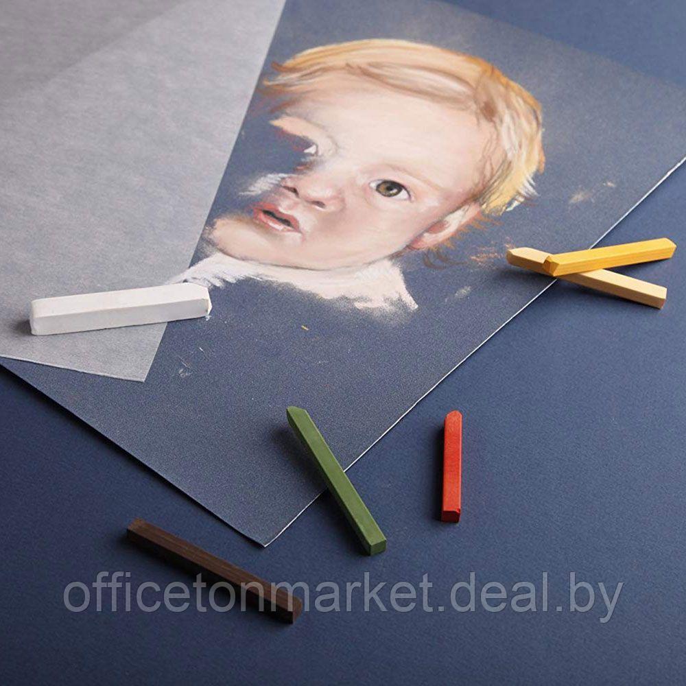 Бумага для пастели "PastelMat", 24x32 см, 360 г/м2, темный синий - фото 5 - id-p183126269