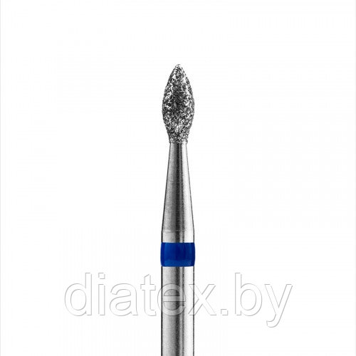 Кристалл, Алмазная фреза (почка), D2,3, L050, средняя, 866.104.254.050.023